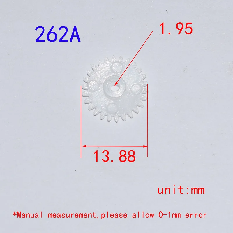 

30 шт. Однослойная пластиковая Шестерня для 2 мм осей Радиоуправляемый автомобиль самолёт Робот детские игрушки для мальчиков diy Детские акс...
