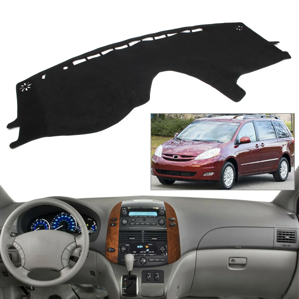 

Car Dash Mat Dashboard Cover Dashmat For Toyota Sienna XL20 2004 2005 2006 2007 2008 2009 2010 LHD