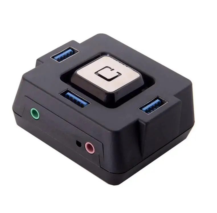 Настольный ПК чехол для компьютера источник питания вкл/выкл сброс HDD кнопочный