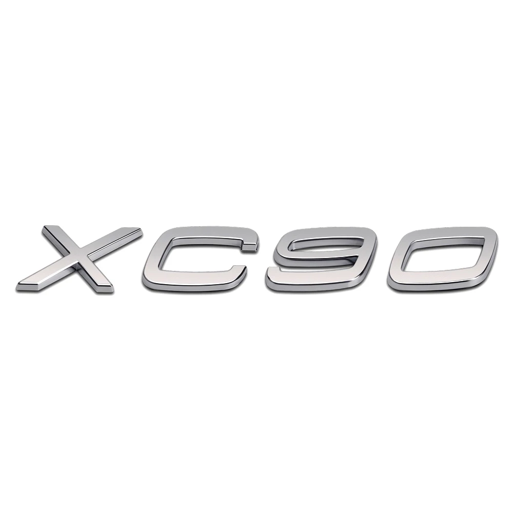 Значок заднего багажника для Volvo XC60 XC90 3D наклейка с логотипом значок из