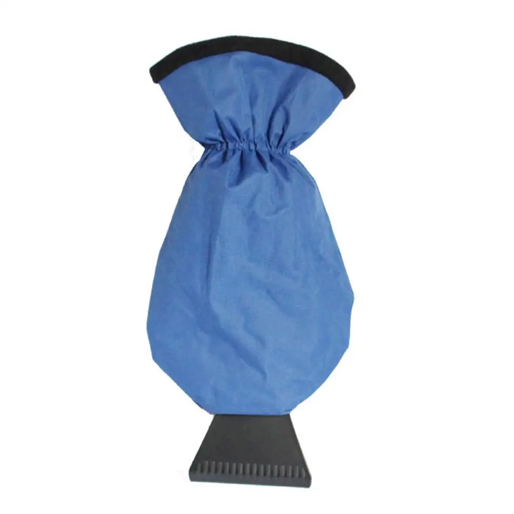 Автомобильный скребок для льда варежка зимняя теплая автомобильная лопата