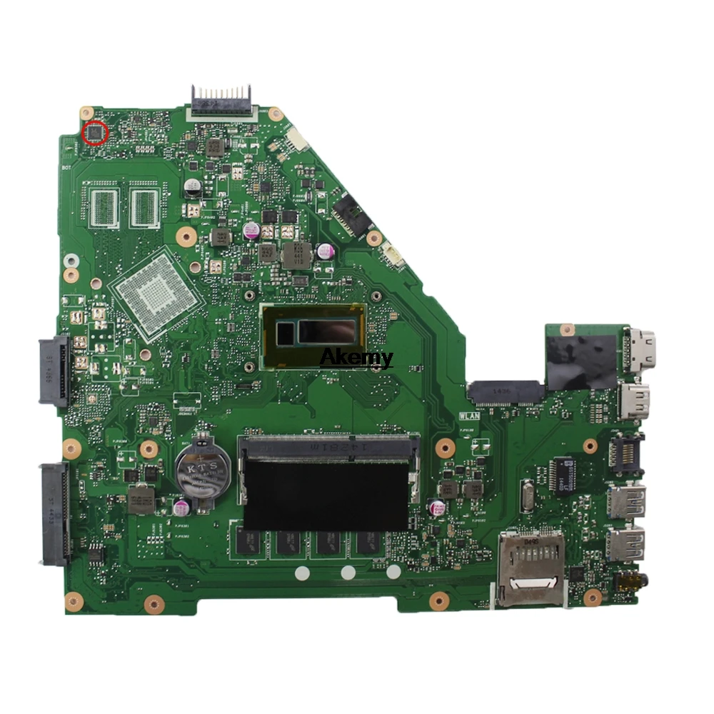 Материнская плата X550LA I3-4010U процессор 4 Гб ОЗУ(LVDS) для ASUS A550L X550LD R510L X550LC X550L X550 материнская плата для ноутбука X550LA материнская плата