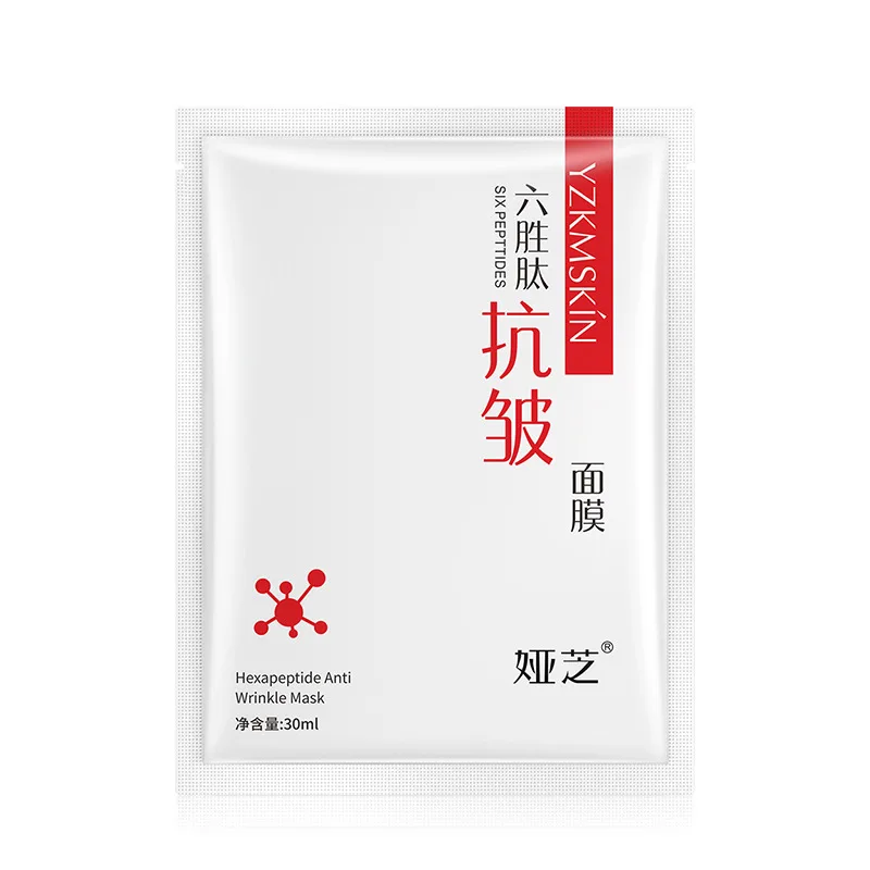 Hexapeptide маска против морщин Однослойная увлажняющая для уменьшения пор
