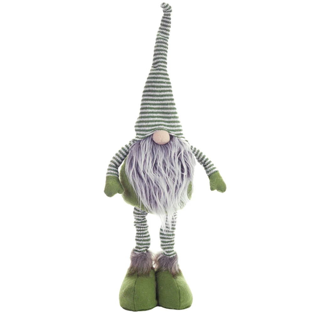 Эльф Праздничная Рождественская Кукла полосатый домашний стол Gnome украшение плюшевые детские игрушки Безликий шведский подвесной орнамент