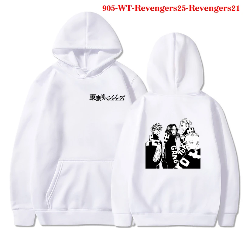 

Fashion Hoodies Autumn Winter Tokyo Revengers Clothing Anime Pullover Long Sleeve Tokyo Revengers Manga Funny Femme Sweatshirts