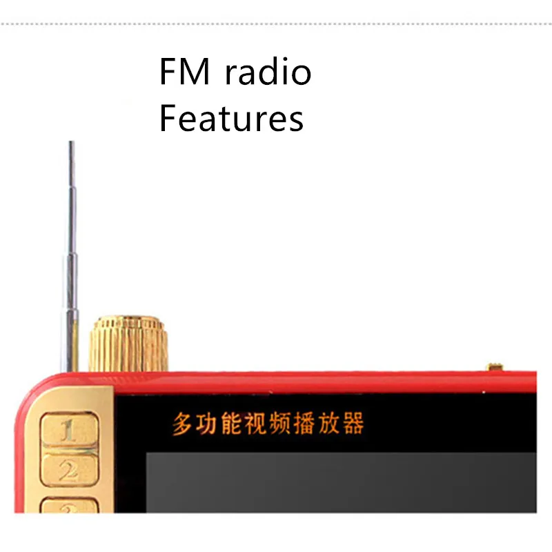 HD экран mp4 Видео Аудио плеер TF карта U диск USB воспроизведение MP3 музыкальная