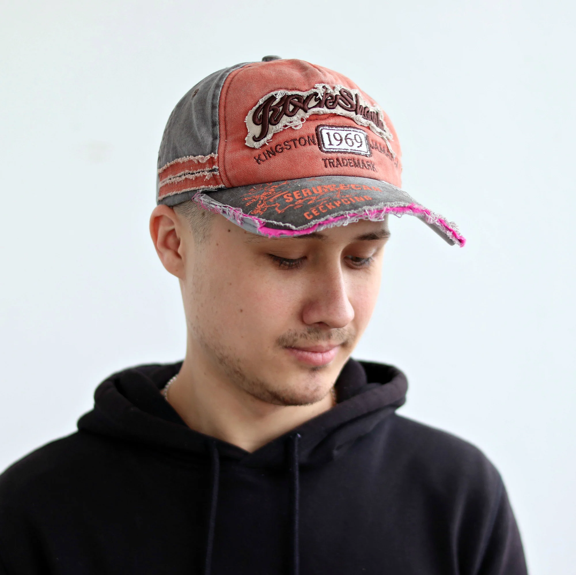 Мужская бейсбольная Кепка s повседневная Регулируемая Snapback в стиле ретро