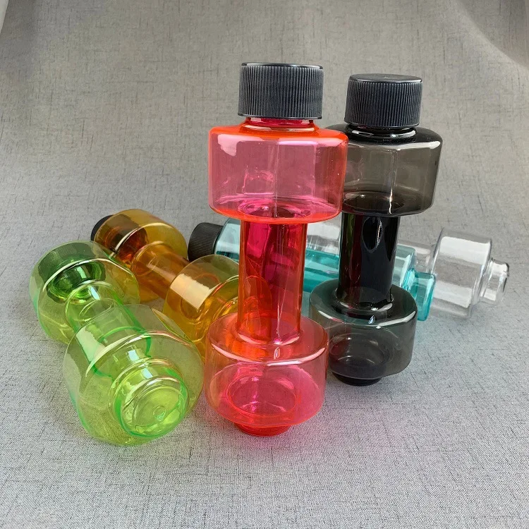 Креативная пластиковая Спортивная бутылка для улицы большая емкость креативная