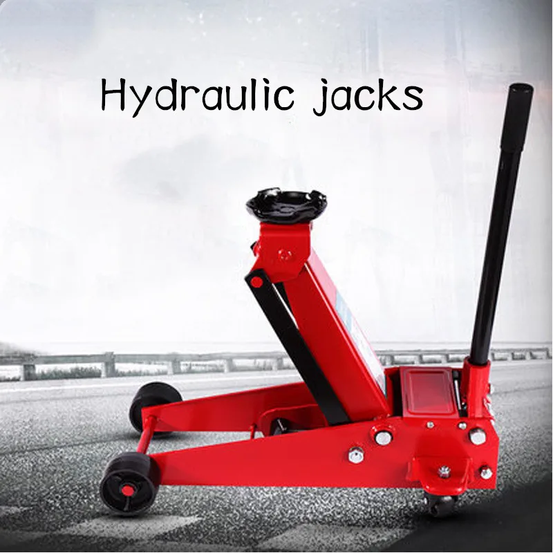 Horizontal hydraulic jack 2T car jack car oil pressure gold top tire replacement tool
