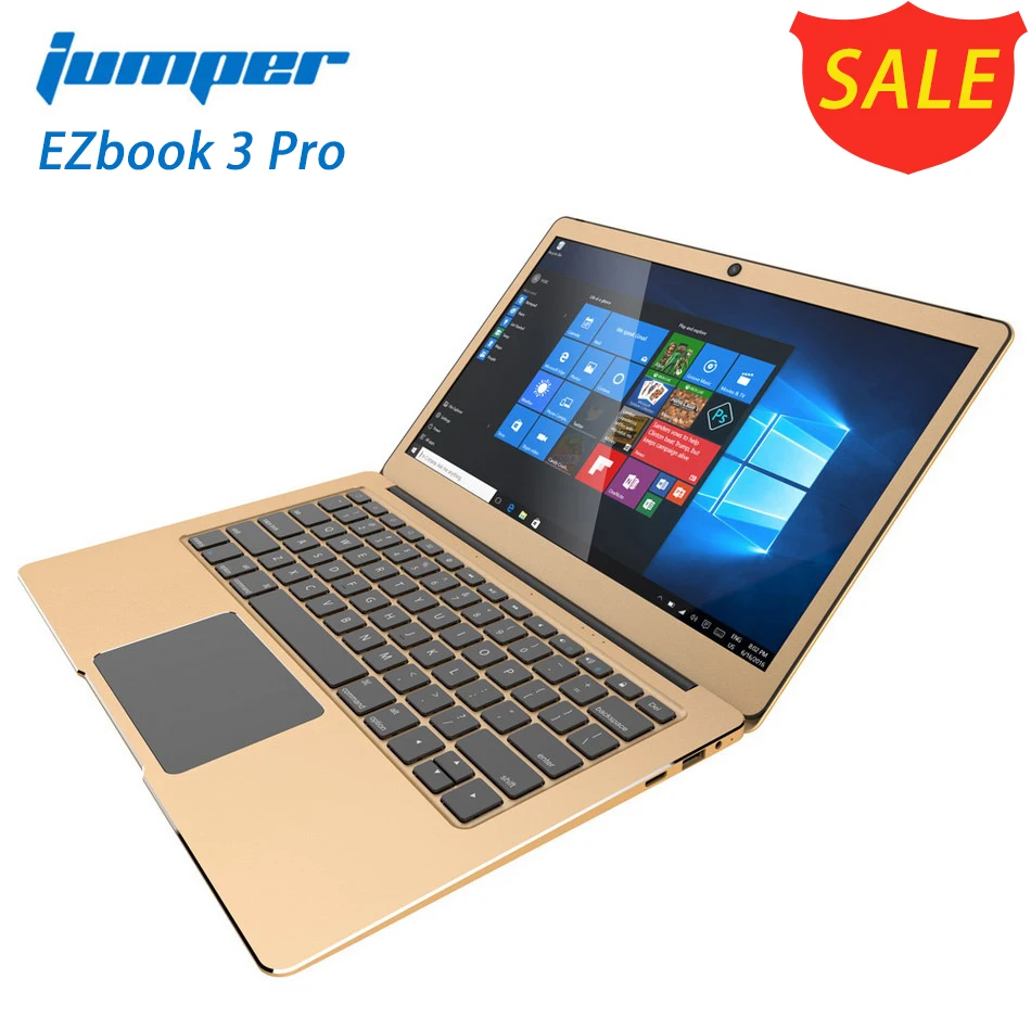 Джемпер EZbook 3 Pro Ноутбук 13 &quotIPS Экран Apollo Lake 6 ГБ 64 Гб ноутбук 2 4G/5G Wi Fi с M.2 SATA SSD Windows 10