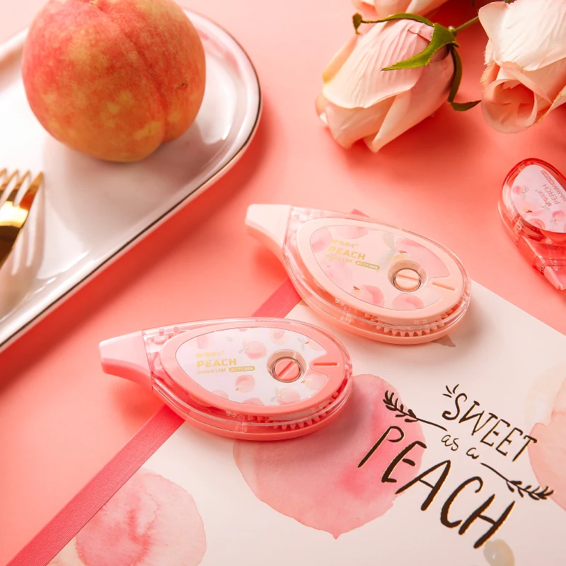 48 м милая &quotSweet Peach Limited&quot Корректирующая лента M &amp G Kawaii Белая клейкая школьные
