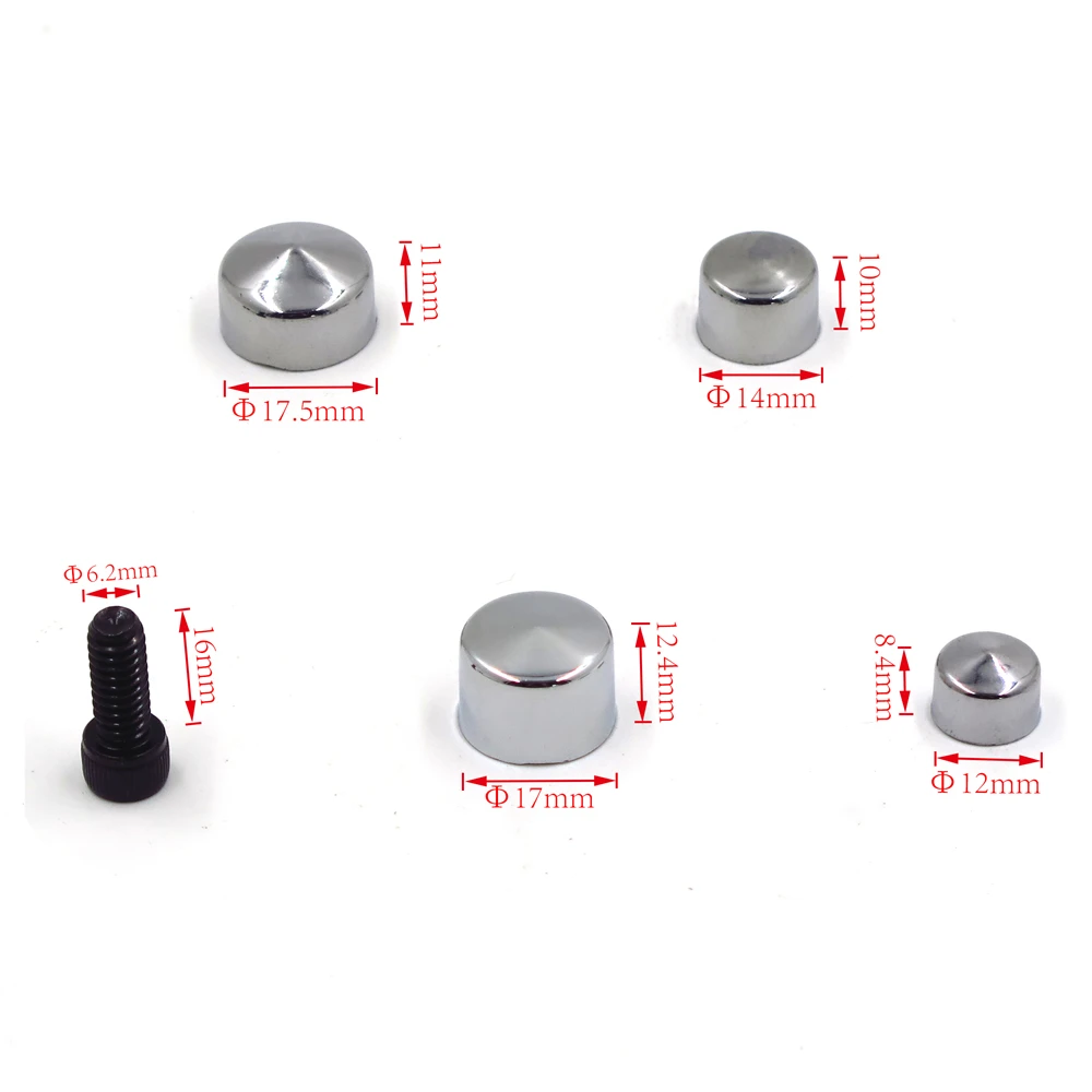 Бесплатная доставка мотоциклетные болты верхние крышки для Harley Davidson 2007 2008 2009 2010