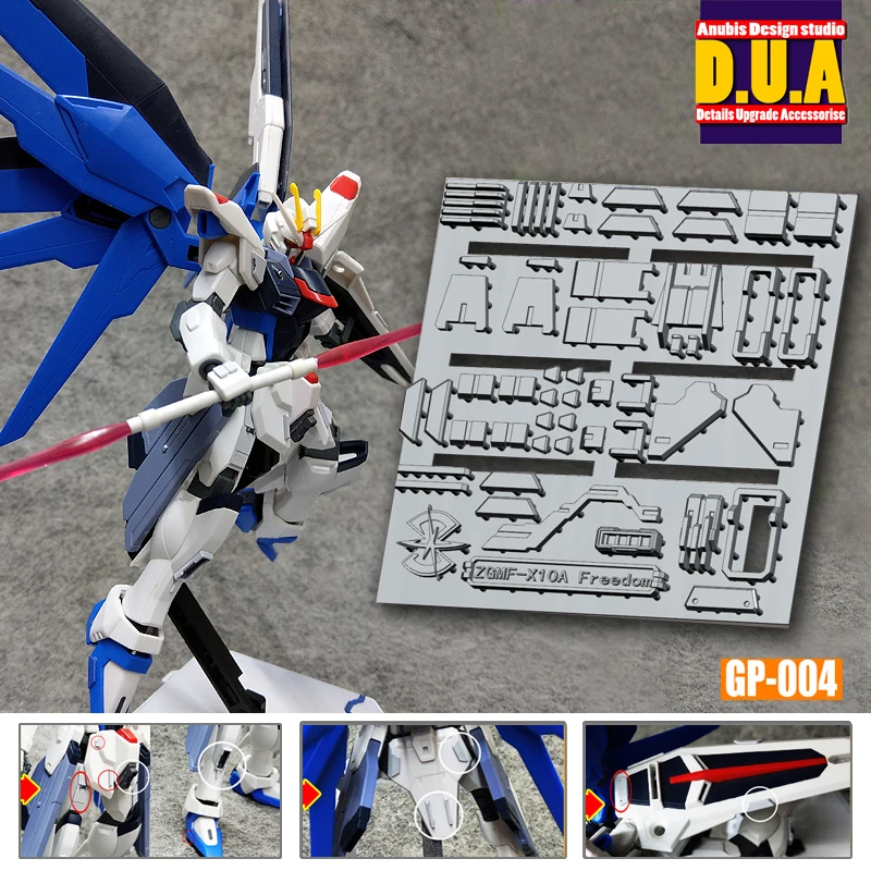 

HG New Edition Gundam Details Modifications / Supplements GP004