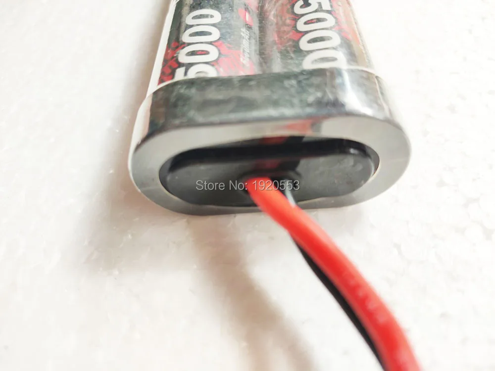 

7.2V 5000mAh 10C Tamiya Connector Plug Rechargeable Ni-MH battery High Power Parts For 1/16 RC Car Boat Truck