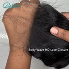 Кудрявые Волнистые волосы на сетке HD 4x4 5x5 6x6, невидимые человеческие волосы на сетке HD, кудрявые бразильские волосы Remy, расплавленные шкуры, предварительно выщипанные для женщин