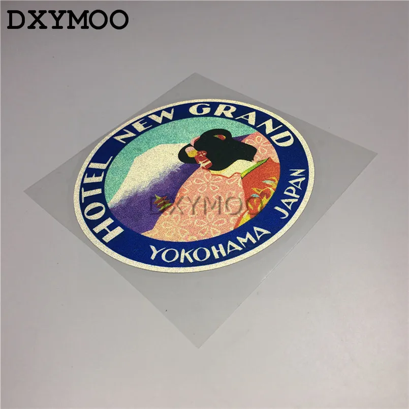 Японская Гора Фудзи Dacing женские старые модные автомобильные наклейки виниловые