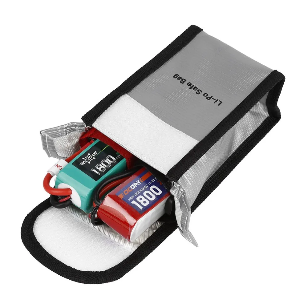 1 шт. Защитная сумка для аккумулятора Lipo мешок зарядки LiPo LiFe (90 мм x 55 150 мм)