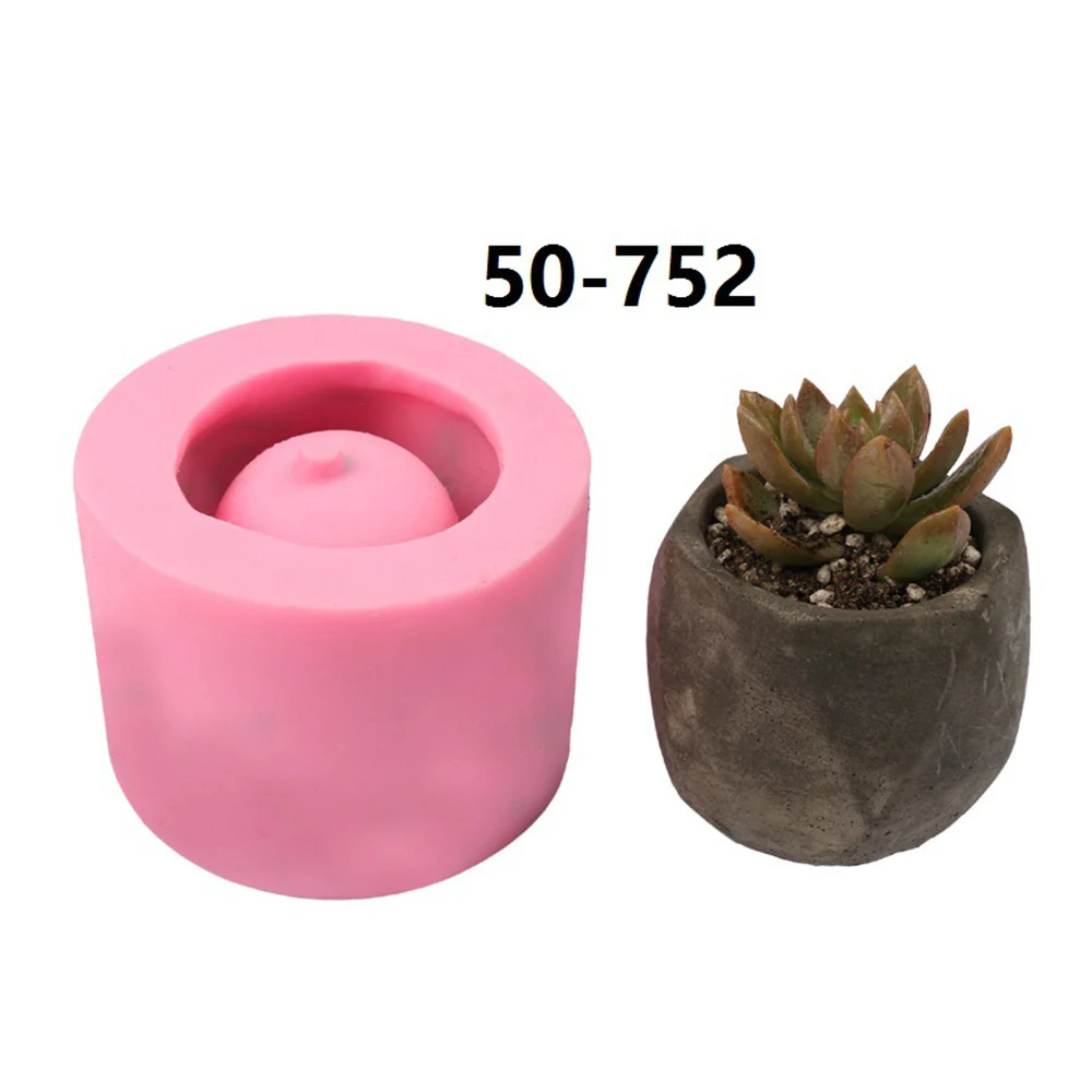 DIY силиконовые формы для бетона цветочный горшок сочные горшки растений ваза