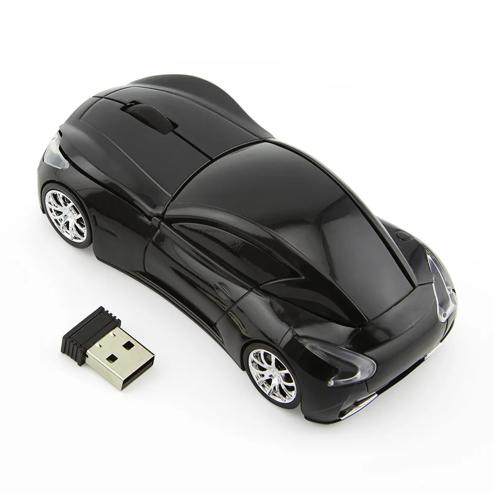 Чуи 2 4 ГГц Беспроводной Мышь металлические трафареты в виде крутых автомобилей