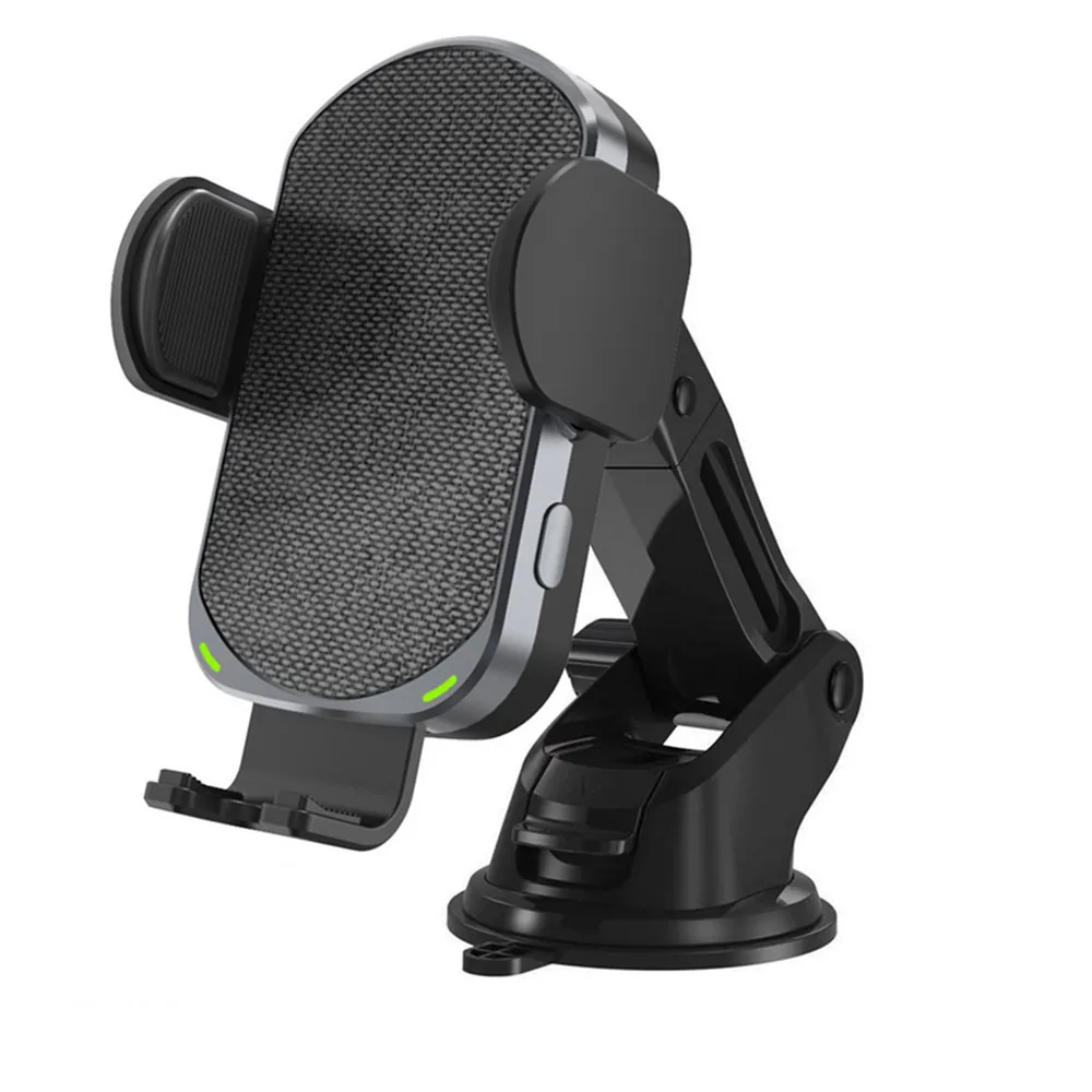 

Держатель беспроводного зарядного устройства для iPhone/Android, умное беспроводное автомобильное зарядное устройство для телефона с сенсорным ...