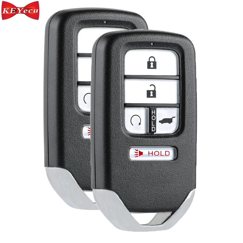 KEYECU 2 шт. для Honda Civic CR V Pilot 2016 2017 2018 дистанционное управление брелок автомобильного