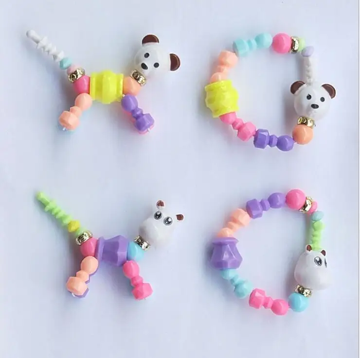 Креативный эластичный волшебный браслет с животными детский волшебное животное