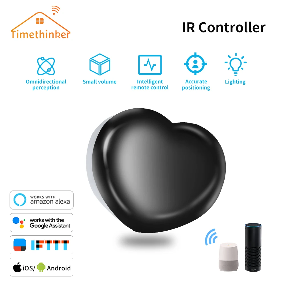 Timethinker подарок на свидания для Tuya IR control ler Alexa Google Home Voice дистанционное управление