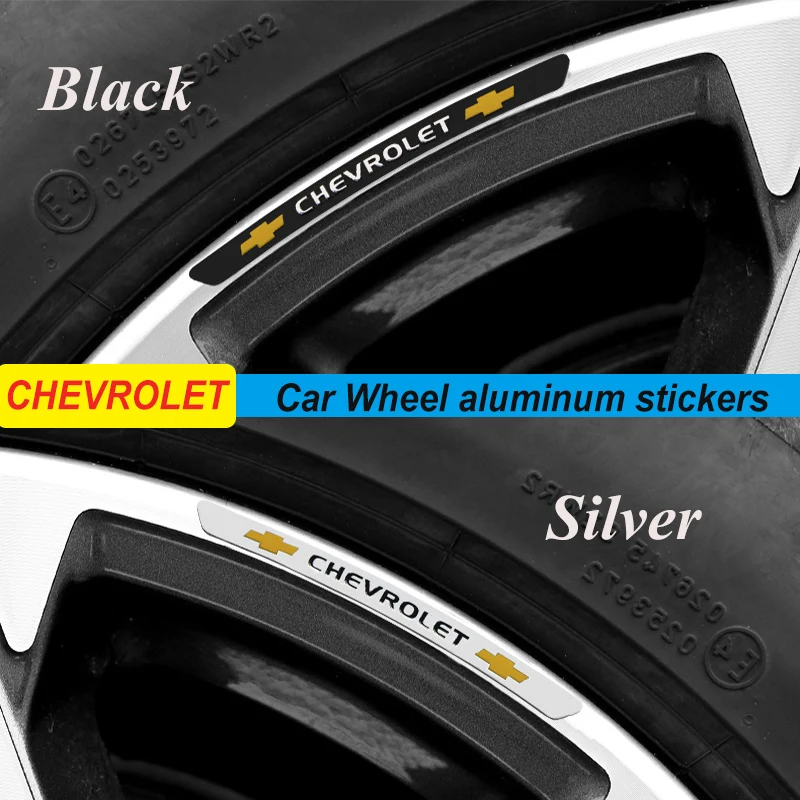 

Car Decal Sticker Wheels Rims Racing Auto Sticker For Chevrolet Captiva Equinox Cavalier Cruze Malibu Camaro Malibu Accessories