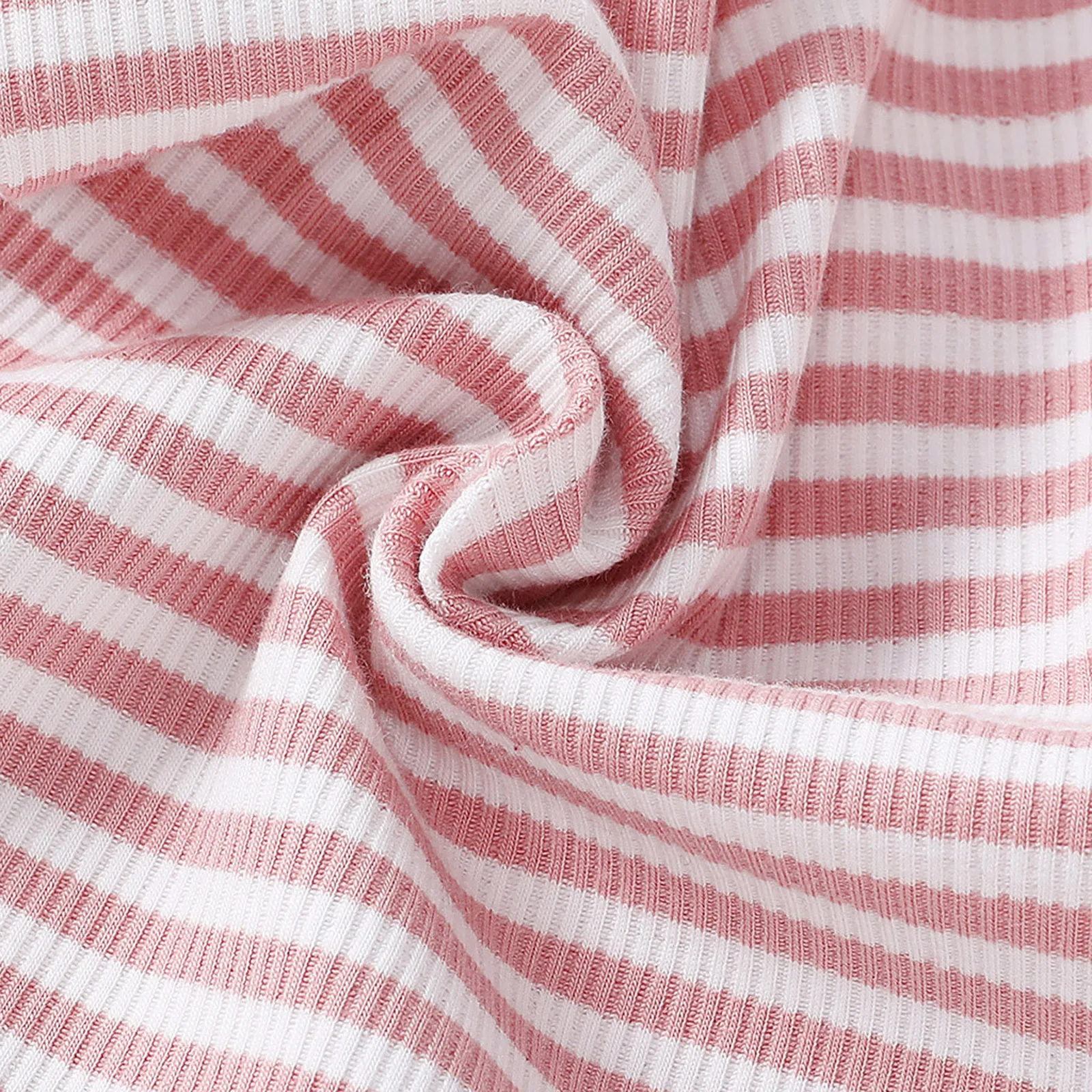 

SZYADEOU Baby Boys And Girls Set Long Sleeve Striped Buttons Romper Bodysuit+Pants Outfits Set For 0-12 Months