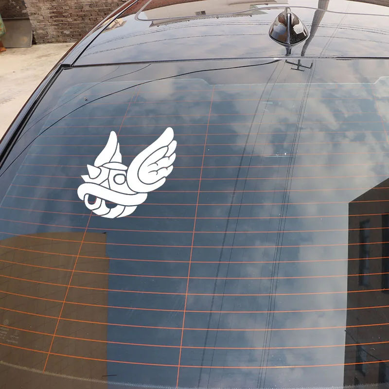 

YJZT 17.3X15.8CM Creative Cartoon Art Car Sticker The Whole Body Decoraiton Decals C25-1051