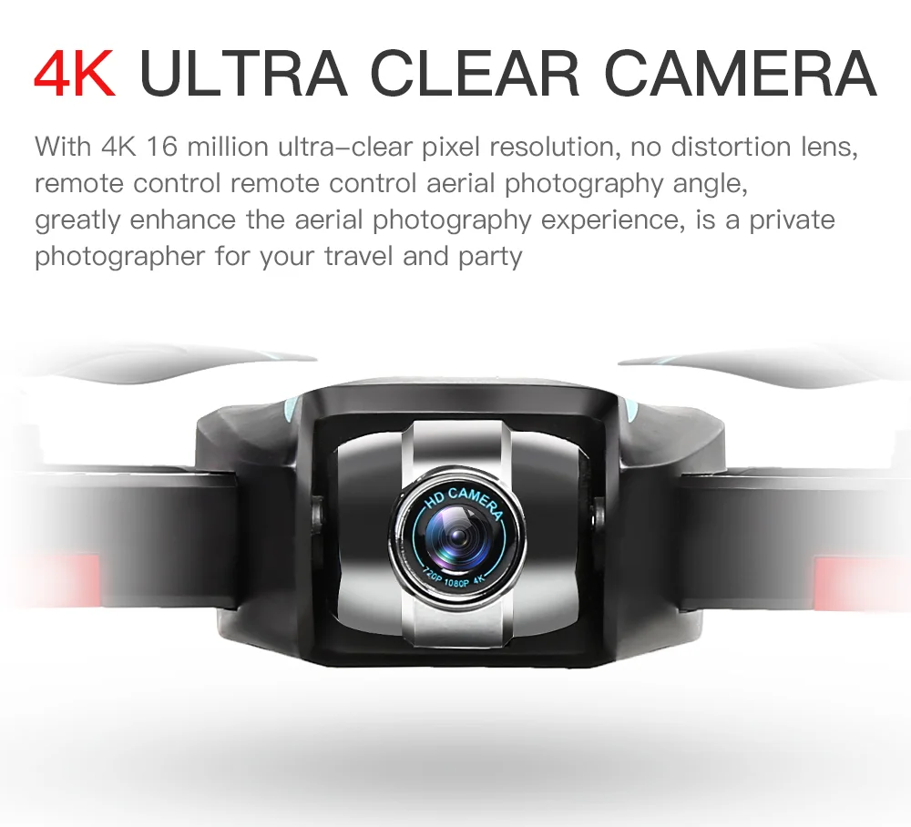 LAUMOX S17 RC Дрон с 4K регулируемой широкоугольной HD камерой оптический поток Дрон складной Квадрокоптер RC Вертолет VS SG106 XS812