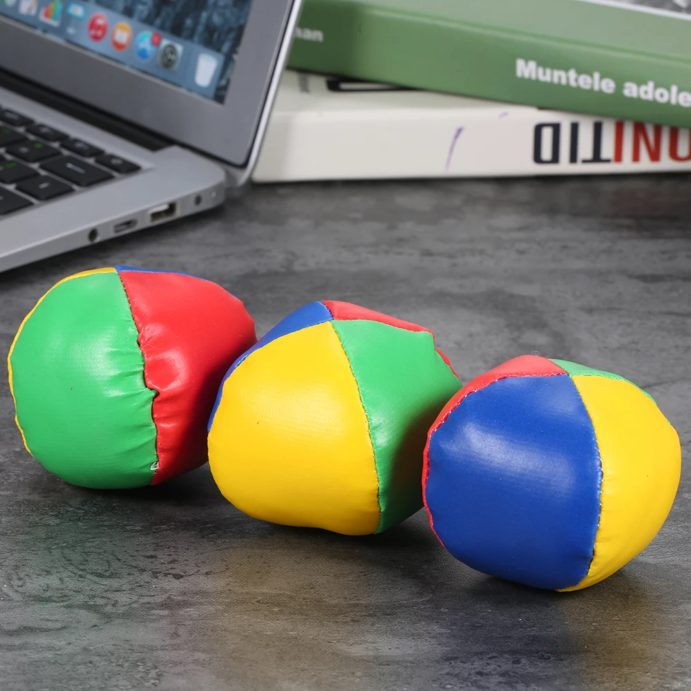 3 шт. набор мини шаров для жонглирования классический мешок бобов жонглирование