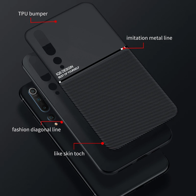 Матовый чехол с кожаной текстурой для Xiaomi Redmi K30 K20 Note 10 8 8T 8A CC9 Pro 9 SE CC9E 9T | Мобильные