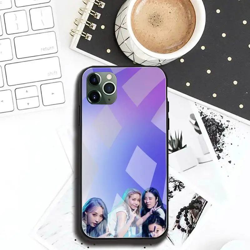 

Mamamoo KPOP girls Phone Case Tempered Glass For iPhone 12 pro max mini 11 Pro XR XS MAX 8 X 7 6S 6 Plus SE 2020 case