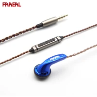 faaeal iris 2 0 with mic 3 5mm earbuds heavy bass headphone warm pure sound headsets for xiaomihuaweiiphonesamsung smartphone