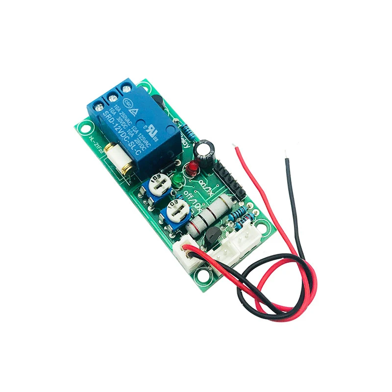 Релейный переключатель с регулируемой задержкой высокой чувствительности 12 В