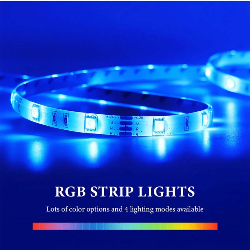 

5M 300Leds 3528 Smd RGB Led Light Strip + 24 Key Ir Remote Controller Waterproof Dc12V Flexible Lighting Us Plug