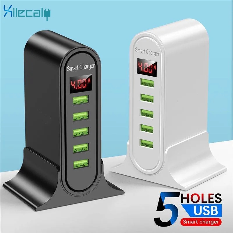 

Зарядная Станция Xilecaly с 5 USB-портами и кабелем