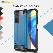 For Xiaomi Mi 10T Pro 5G Case Heavy Hard PC Armor Rubber Silicone Case For Mi 10 Lite Cover For Xiaomi Mi 10T Pro 5G Mi 10T 5G