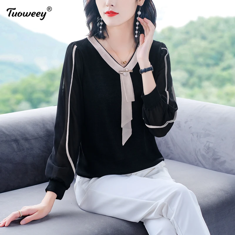

New 2020 Shirt Women Spring Summer Floral Printing Blouse long Sleeve Casual patchwork Female fashion shirt Tops Plus Size
