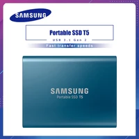 samsung t5 external portable ssd 250gb 500gb 1tb 2t usb3 1 gen2 external solid state drives usb 3 1 hdd drives for laptop tablet