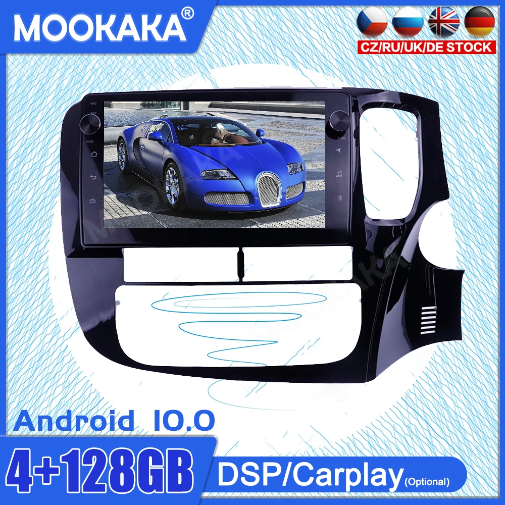 

Сенсорный экран Android10 для Mitsubishi Outlander 2014-, Автомобильный GPS IPS Автомобильный мультимедийный проигрыватель Tesla, головное устройство, аудио, рад...