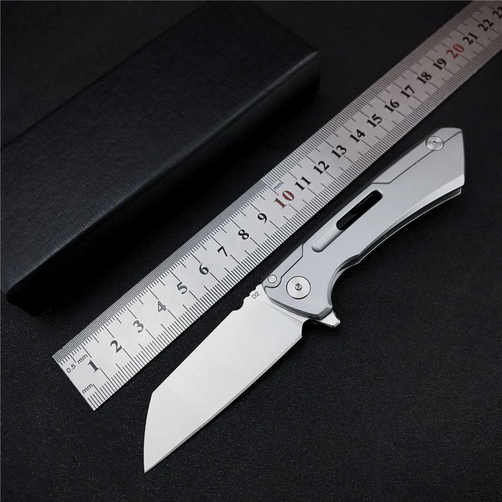 

Multifunctional Pocket Folding Blade Knife D2 Steel Outdoor Self Defense Knife Camping Hunting Knife EDC Tactical Utility Tools