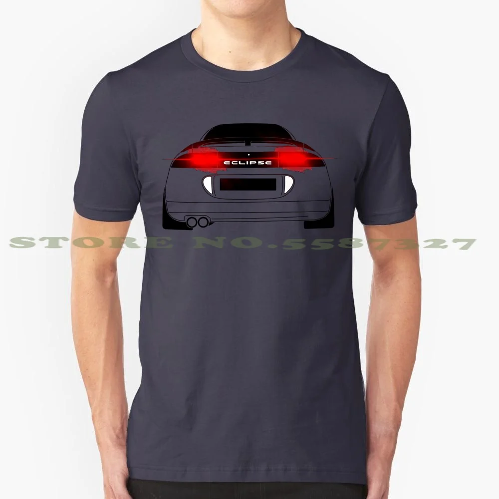 

Модная футболка с принтом задней затмения, стильная футболка Mitsubishi Rallyart
