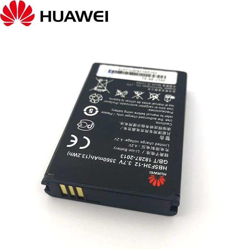 Huawei 100% оригинал 3560 мАч HB5F3H-12 батарея для E5372T E5372s E5775 4G LTE FDD Cat4 WIFI роутер телефон |