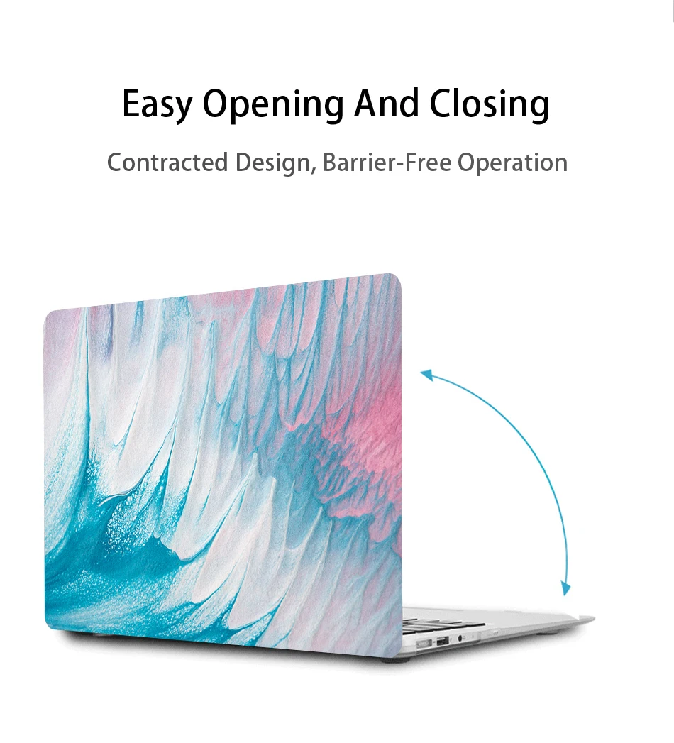 MTT Акварельная сумка для ноутбука, чехол для Macbook Air Pro retina 11 12 13 15 дюймов с сенсорной панелью, чехол для ноутбука+ чехол для клавиатуры