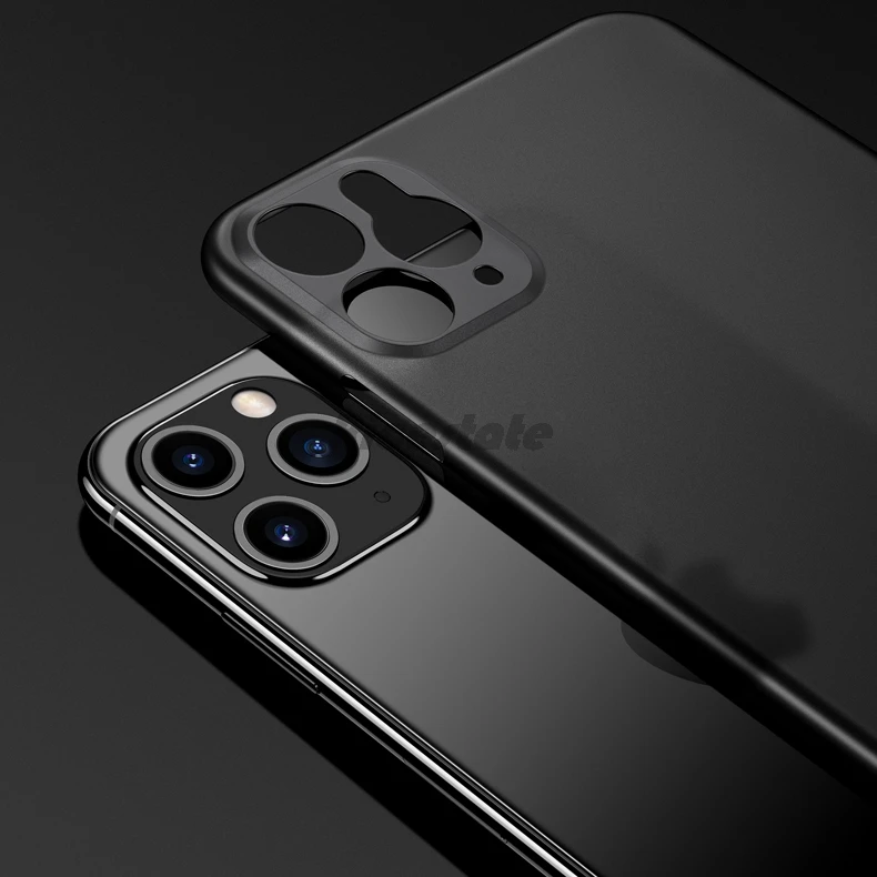 Ультратонкий матовый чехол для iphone 11Pro 11 Pro MAX ультратонкая задняя крышка из