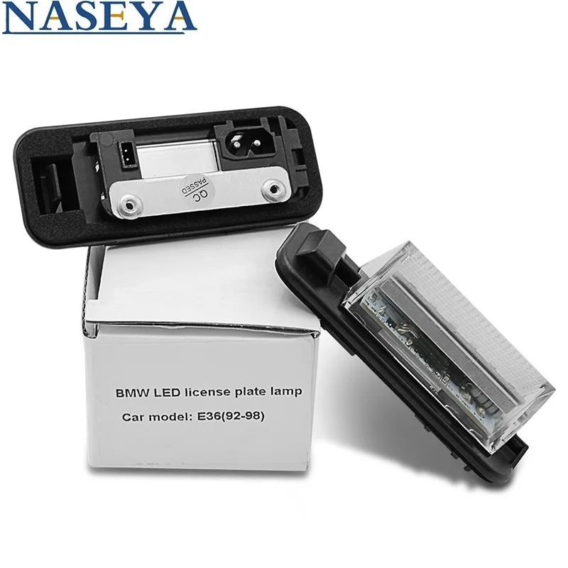 2 шт Автомобильный светодиодный номерной знак светильник ошибок для BMW E36 318i 318is