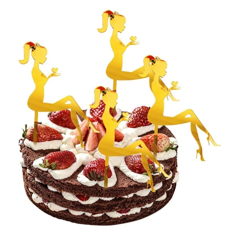 

High Heels Lady Girl Cake Topper Cake Dessert Decoration Wedding Birthday Party Cupcake Decors