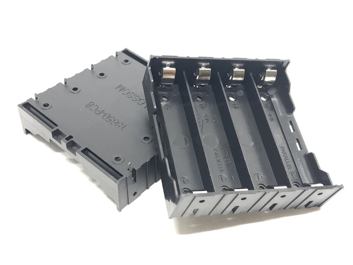 Пластиковый контейнер для хранения батарей MasterFire 20 шт./лот 4x18650 4 слота зажим
